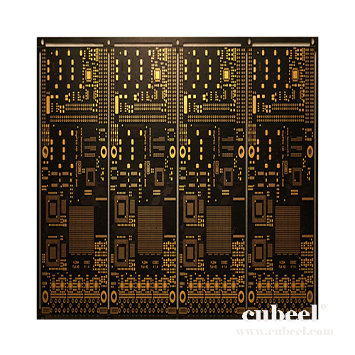 8 layer Immersion gold with BGA Black PCB board